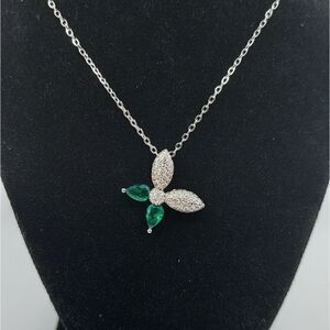 925 Sterling Silver Butterfly Necklace